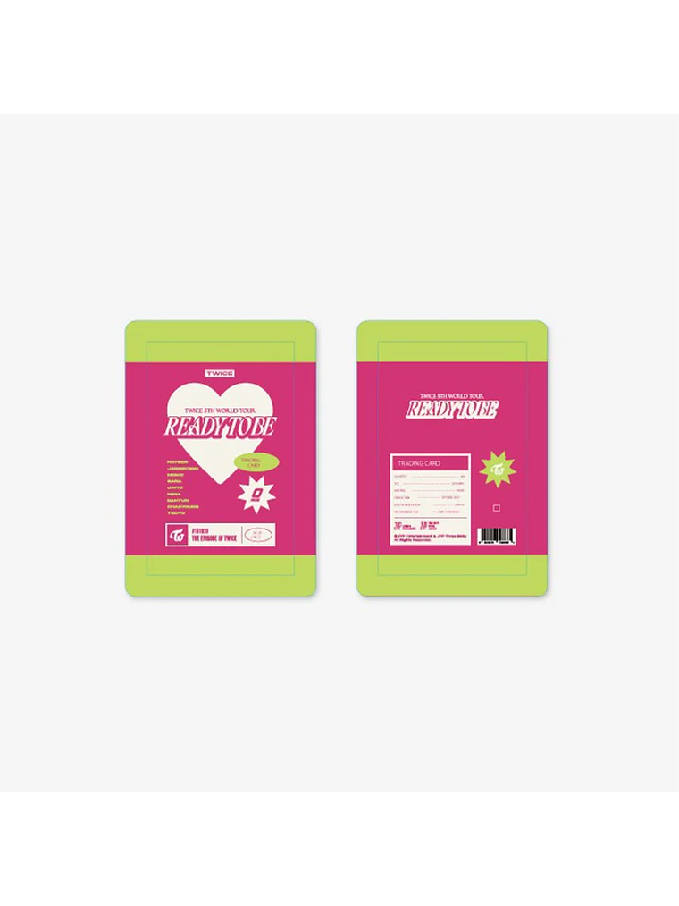 TWICE - [TRADING CARD TWICE 5TH WORLD TOUR] 1