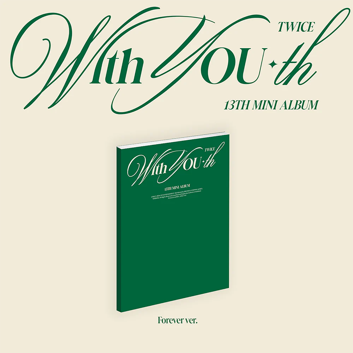 TWICE - [ WITH YOU-th con POB pc]