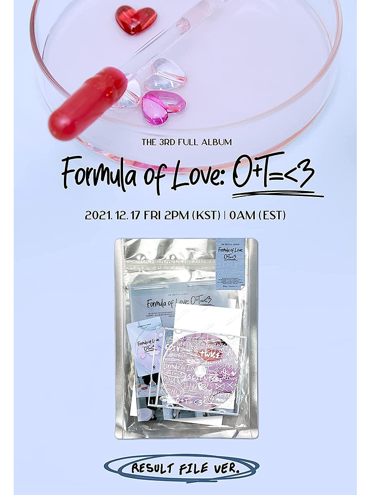 TWICE - [ FORMULA OF LOVE RESULT FILE VER. ] 1