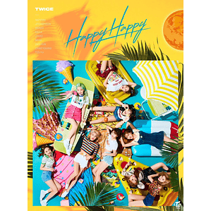 TWICE - [ HAPPY HAPPY DVD LIMITED EDITION VER A ]