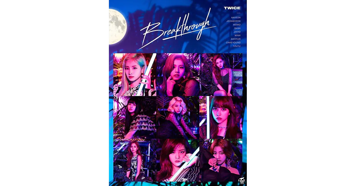 TWICE - [ BREAKTHROUGH DVD LIMITED EDITION VER B ]