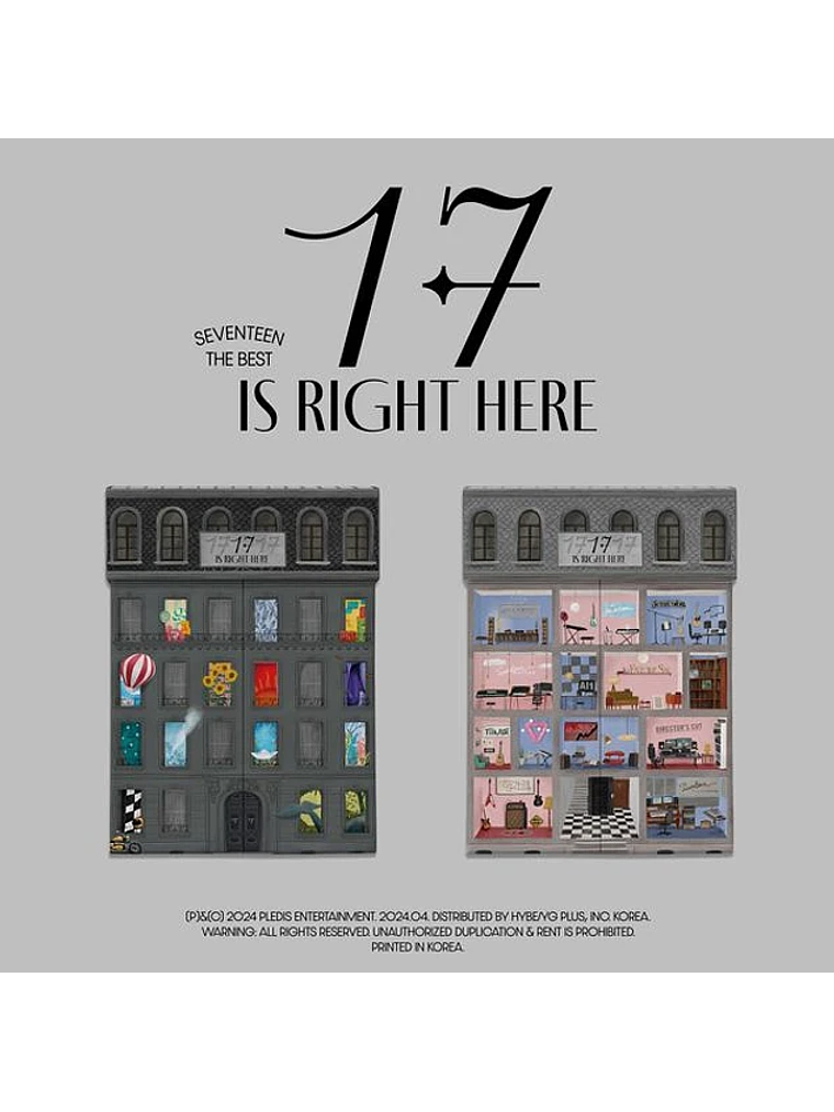 PREVENTA: SEVENTEEN - [ IS RIGHT HERE + POB ] 1