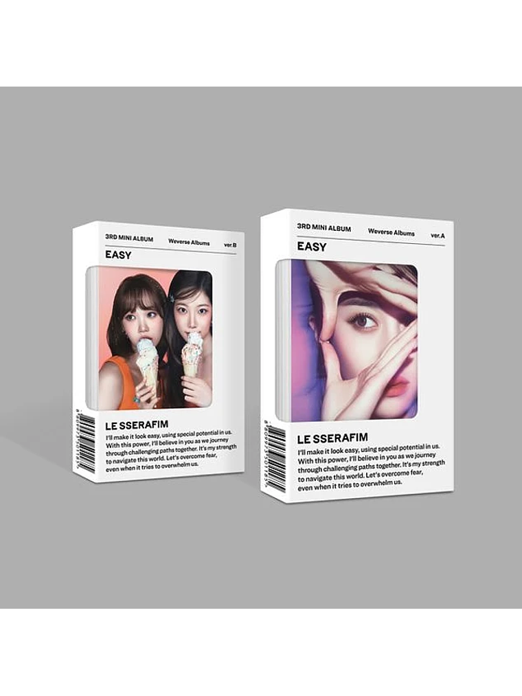 LE SSERAFIM - [ EASY WEVERSE ALBUM + WEVERSE GIFT ] 1