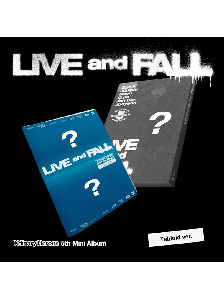 XDINARY HEROES - [ LIVE AND FALL TABLOID + POB] 1
