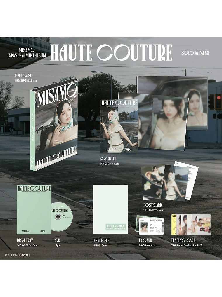 MISAMO - [ 1 LIMITED EDITION INTEGRANTE + ALBUM REGULAR + LUCKY DRAW ] 3
