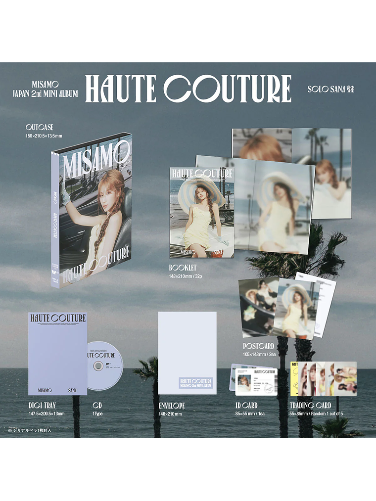 MISAMO - [ 1 LIMITED EDITION INTEGRANTE + ALBUM REGULAR + LUCKY DRAW ] 4