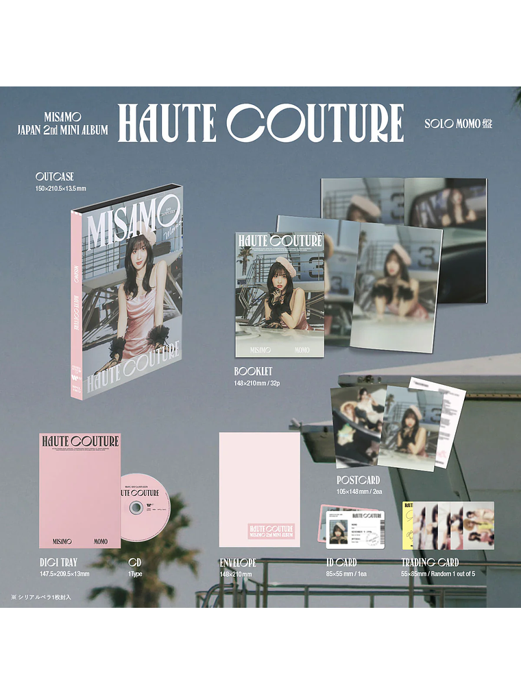 MISAMO - [ 1 LIMITED EDITION INTEGRANTE + ALBUM REGULAR + LUCKY DRAW ] 5