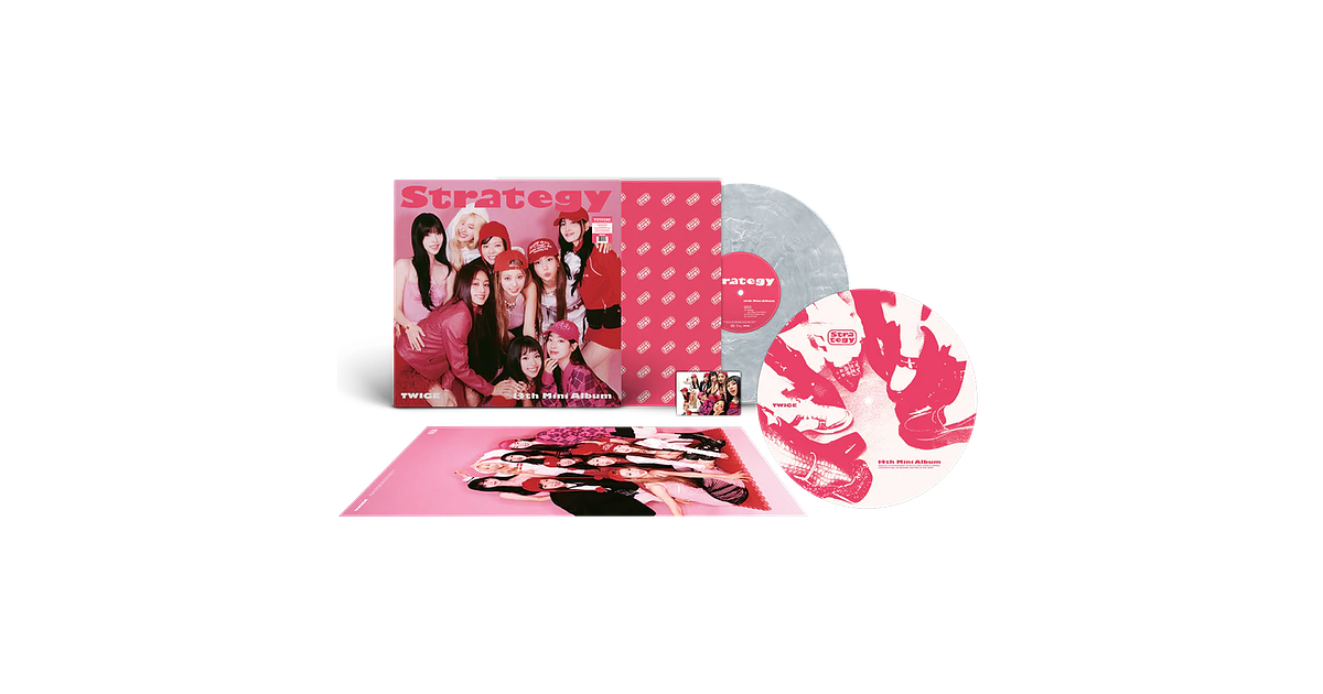 ゆ*ー様 新品 TWICE Strategy Vinyl レコード LP 限定 TWICE Strategy