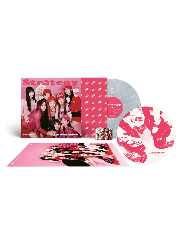 [ VINILO ] TWICE - STRATEGY [ Sugar Frost Vinyl] (TWICE Store Exclusive) 1