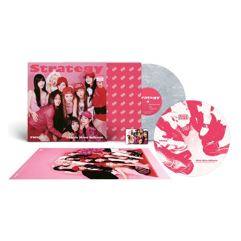 VINILO ] TWICE - STRATEGY [ Sugar Frost Vinyl]