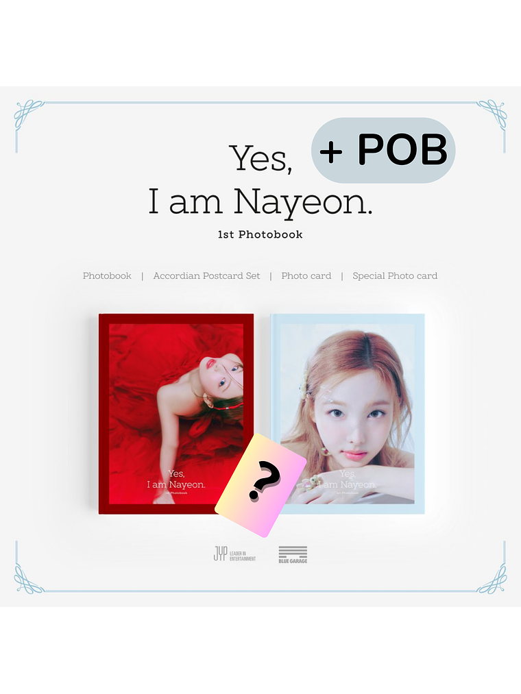 NAYEON - [ YES, I AM NAYEON PHOTOBOOK + POB KOREA MUSIC] 1
