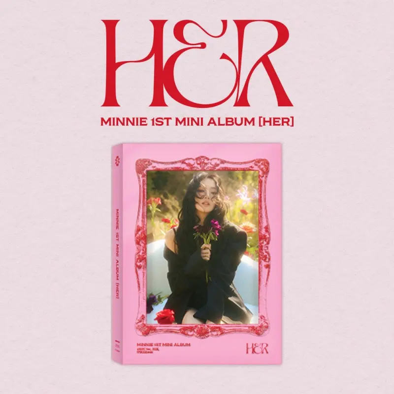 K-POP・アジア MINNIE 1st Mini Album [HER] LP Ver Minnie_1st_Mini_Album_-