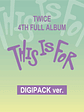  TWICE - [ POB MUSIC KOREA + THIS IS FOR : DIGIPACK VER ]  - Miniatura 2