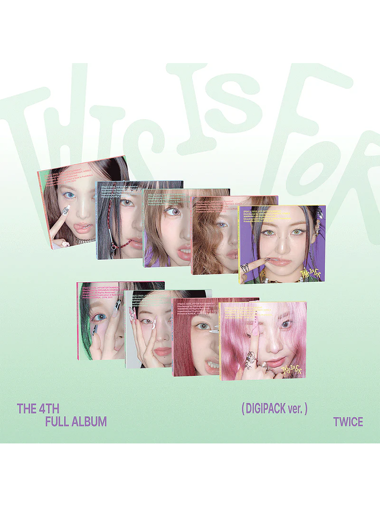  TWICE - [ POB MUSIC KOREA + THIS IS FOR : DIGIPACK VER ]  1