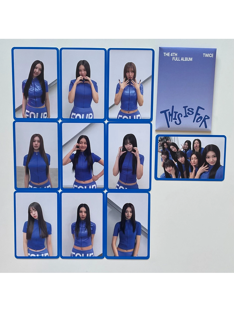 TWICE - SET PHOTOCARD THIS IS FOR  3