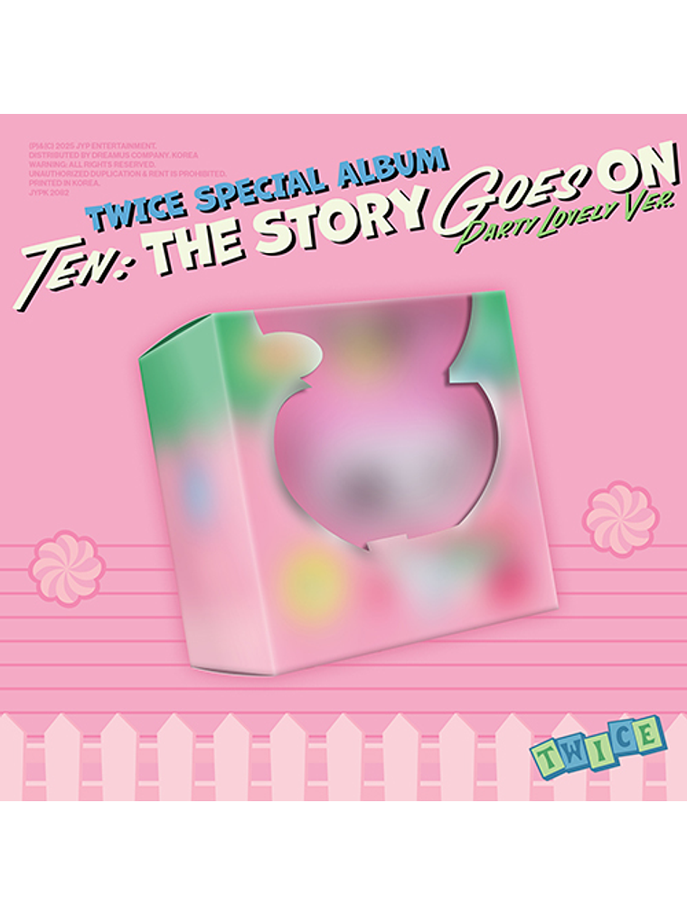 PREVENTA: TWICE – [ TEN : THE STORY GOES ON PARTY LOVELY VERSION] 1