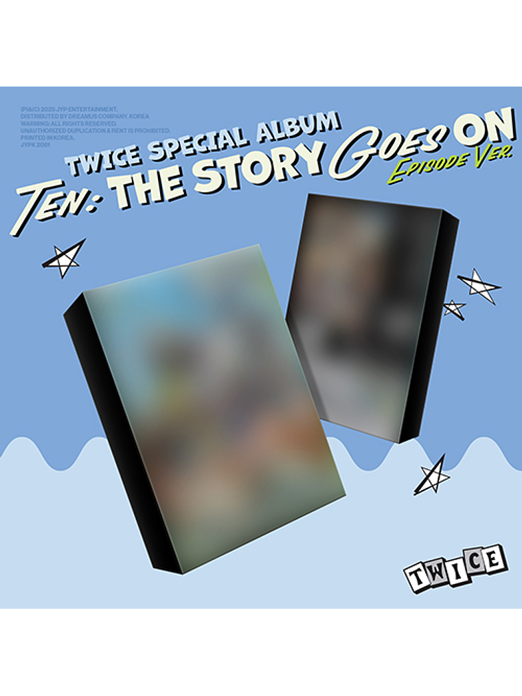 TWICE – [ EPISODE VER. TEN : THE STORY GOES ON + POB ] 1