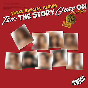 TWICE – [ TEN : THE STORY GOES ON CAST VERSION+ POB MUSIC KOREA