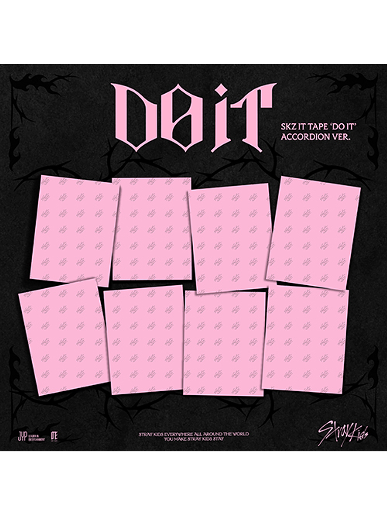 PREVENTA: STRAY KIDS - [ IT TAPE ‘DO IT’ ('ACCORDION VER.') + POB MUSICKOREA ] 2
