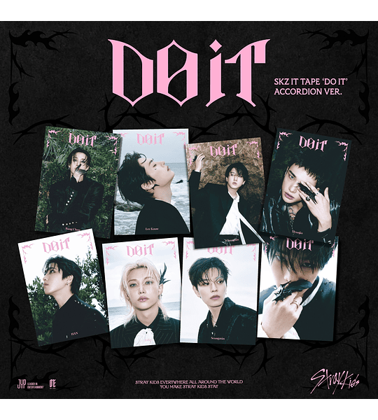 PREVENTA: STRAY KIDS - [ IT TAPE ‘DO IT’ ('ACCORDION VER.') + POB MUSICKOREA ] - 