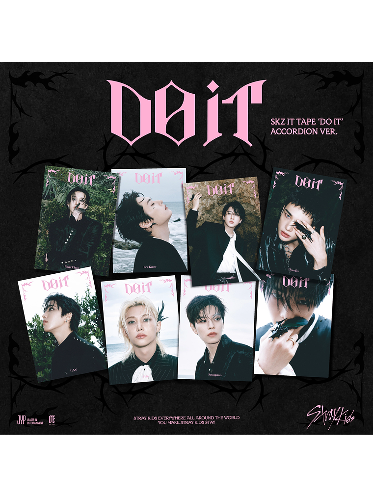 PREVENTA: STRAY KIDS - [ IT TAPE ‘DO IT’ ('ACCORDION VER.') + POB MUSICKOREA ] 1