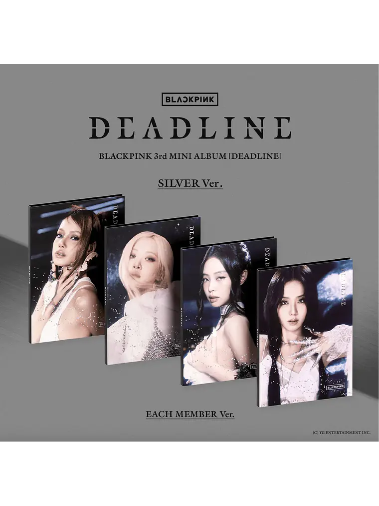 BLACKPINK - SET DEADLINE SILVER [WITHMUU POB] 1