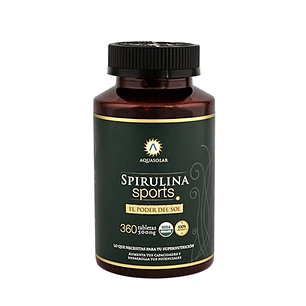 Spirulina Sports 360 tabletas – Aquasolar