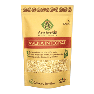 Avena Integral 450 gr - Ambrosía