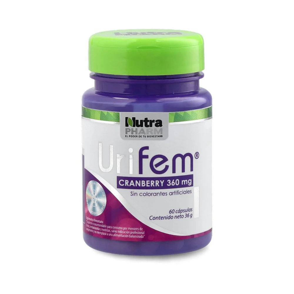 Urifem 60 cápsulas - NutraPharm