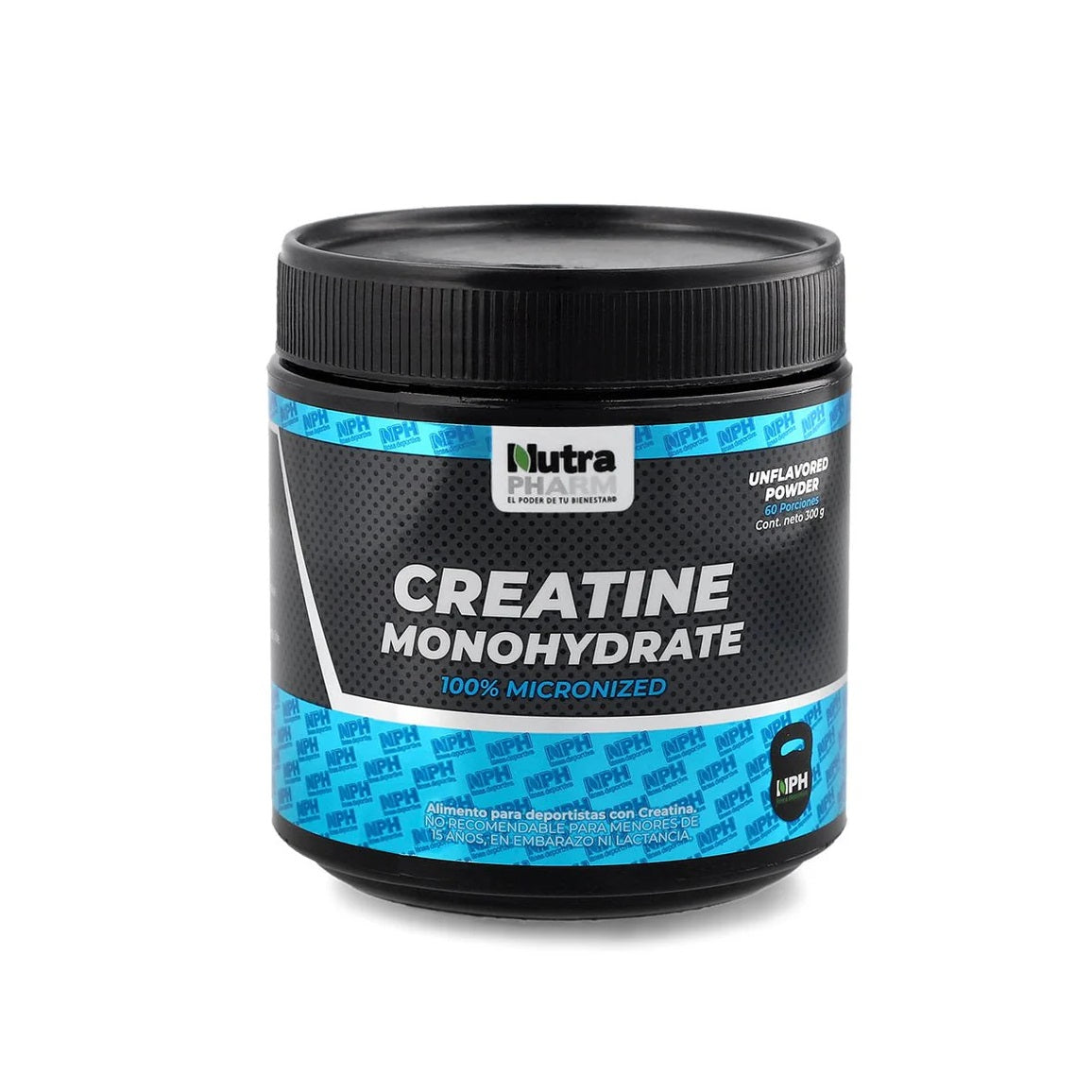 Creatina Monohydrate polvo 300 gr - NutraPharm