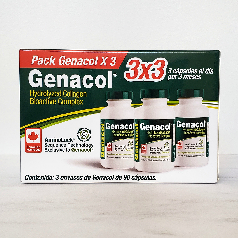 Pack Genacol 3 X 3