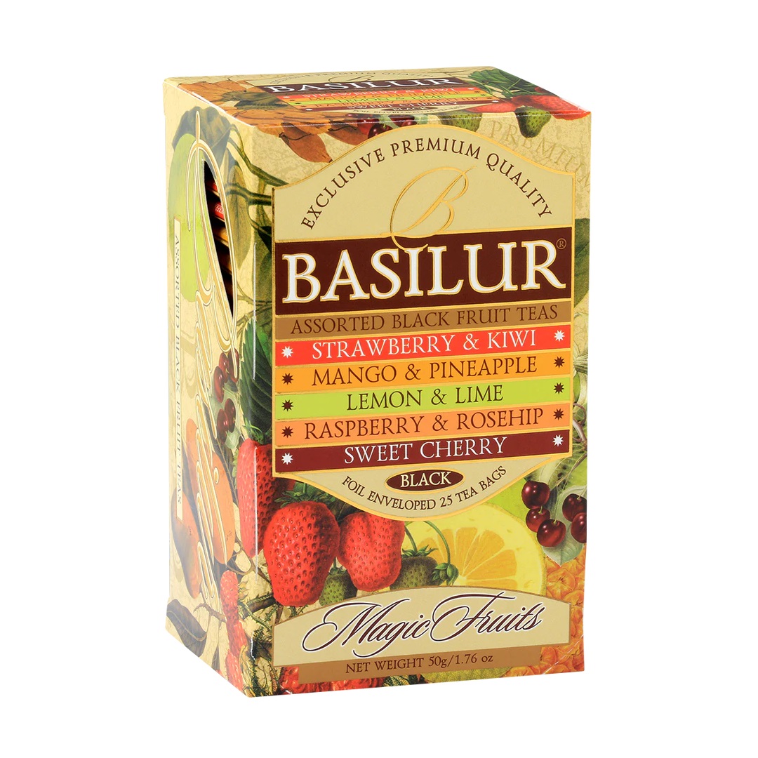 Té Verde Basilur Magic Fruits 25 Bolsas