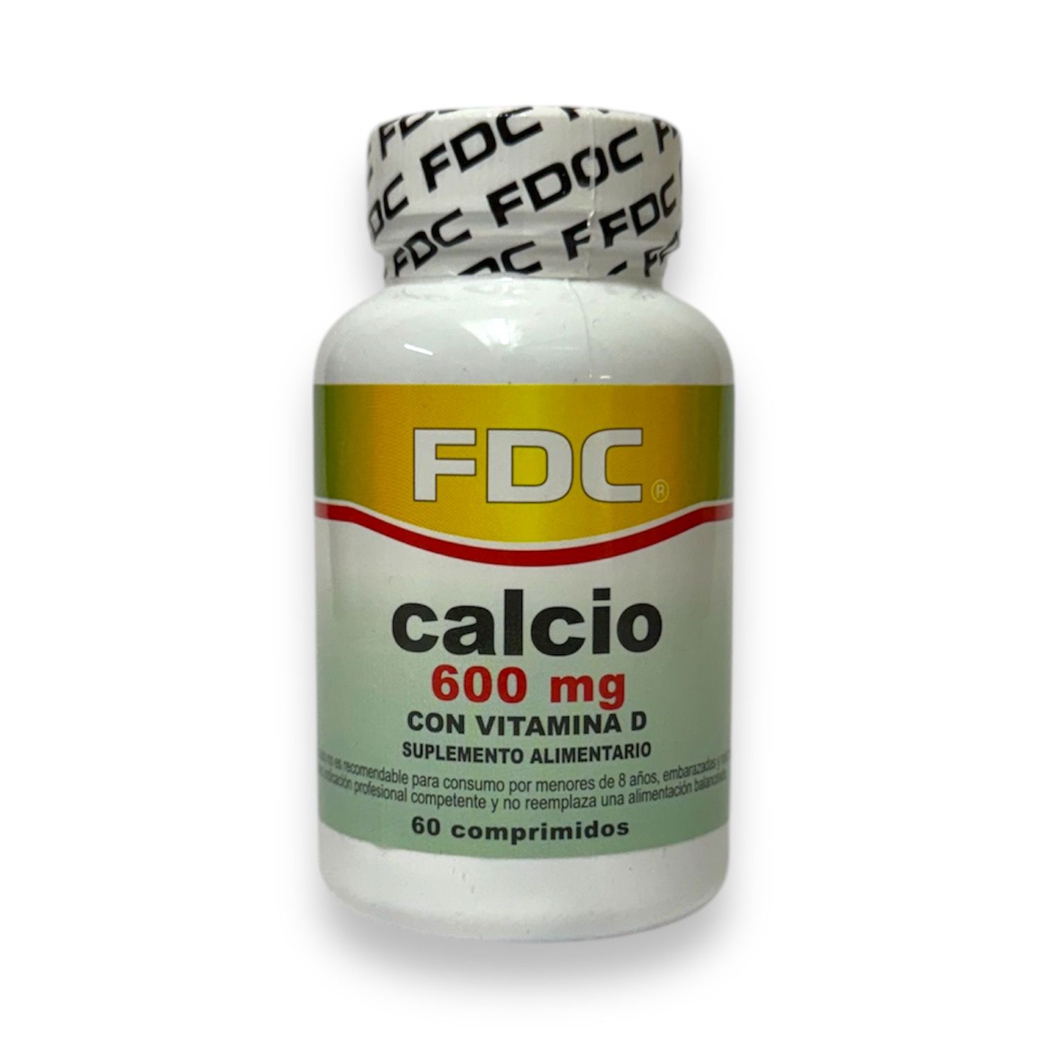Calcio 600 Vitamina D X 60 Comprimidos