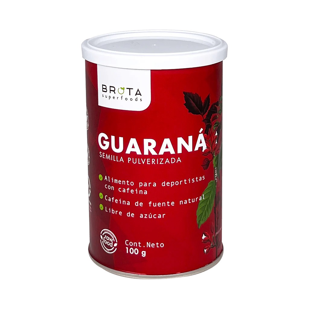 Guaraná en polvo 100 gr - Brota Superfoods