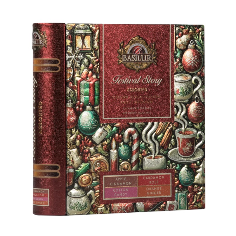 Tea Book Basilur Collection Nº1 - 32 bolsitas