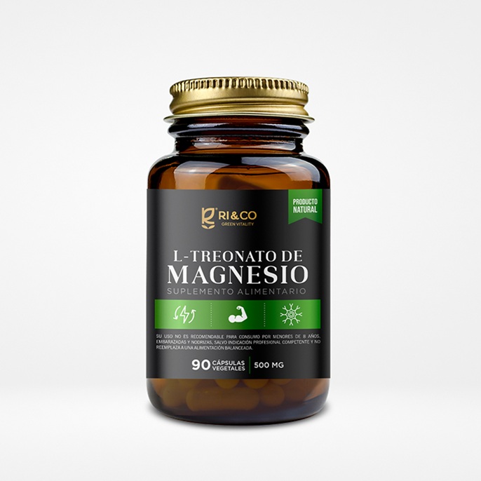 L-Treonato de Magnesio 90 cápsulas - RI&CO