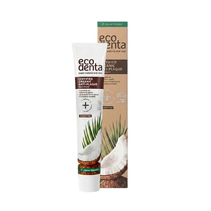 Pasta dental orgánica antiplaca con aceite de coco 75 ml - Ecodenta