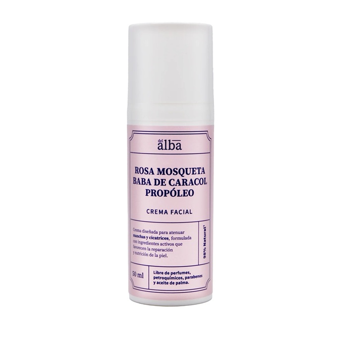 Crema Rosa Mosq. Caracol Propóleo