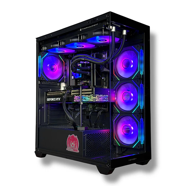PACK PC AMD Ryzen 5 9600X | RTX 5060 TI 8GB | 16GB RAM | 1TB M.2 | AIO 240 | Wifi | BT + Monitor + Kit Teclado Mouse 1
