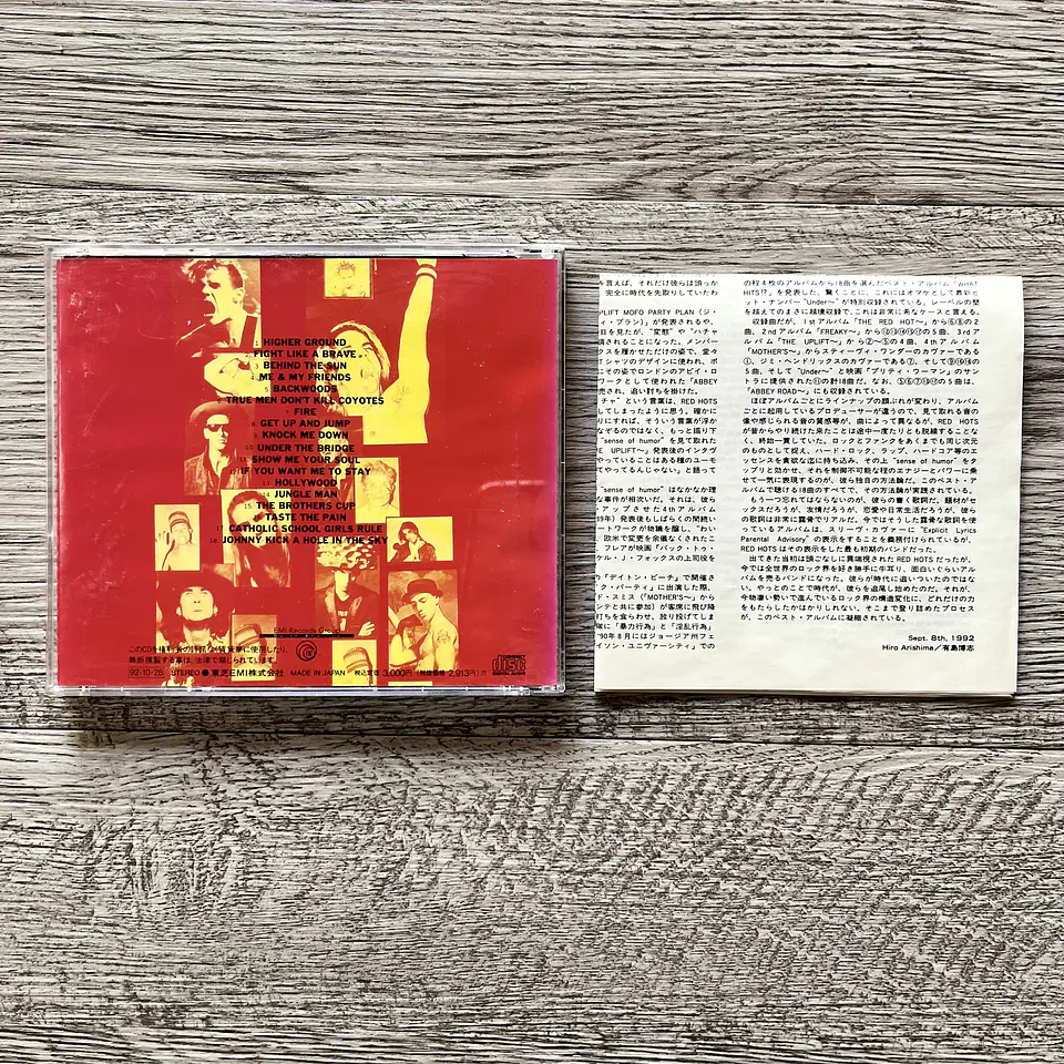 Red Hot Chili Peppers What Hits!? Japones 3