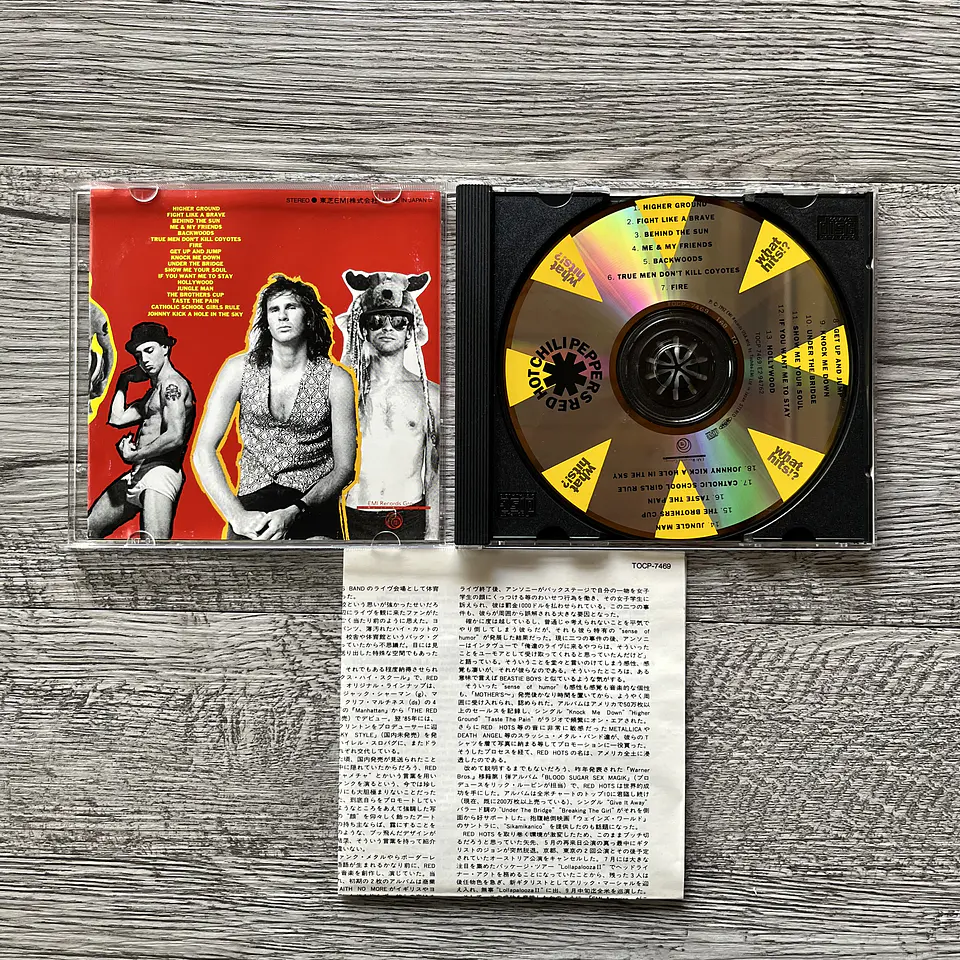 Red Hot Chili Peppers What Hits!? Japones 2