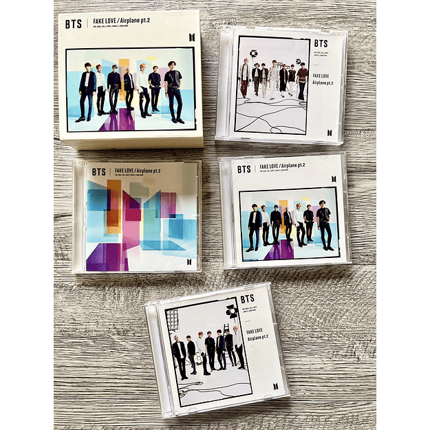 Bts Fake Love / Airplane Pt.2 Box-set  4