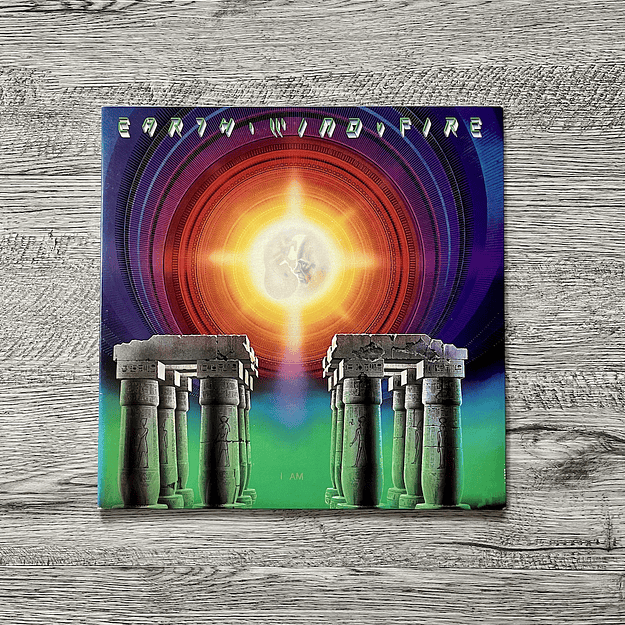 Earth Wind & Fire I Am LP (japonés) 1