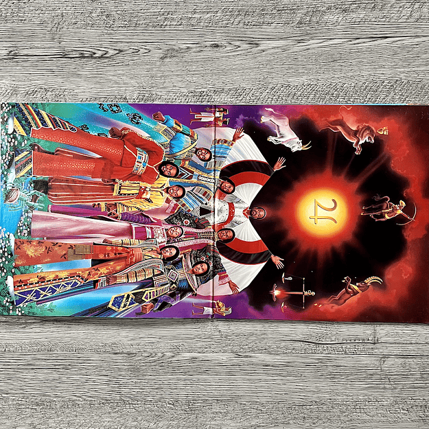 Earth Wind & Fire I Am LP (japonés) 2