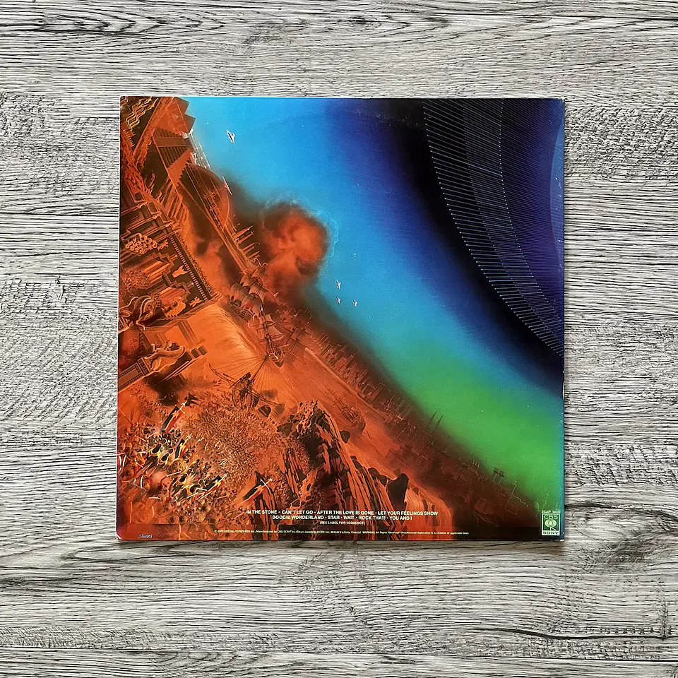 Earth Wind & Fire I Am LP (japonés) 3