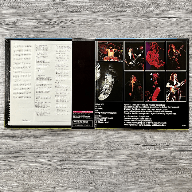 Boston Don't Look Back LP (Japonés) 2