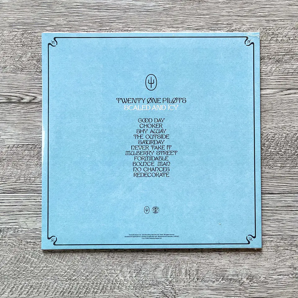 Twenty One Pilots / SCALED AND ICY LP (Orange) 2