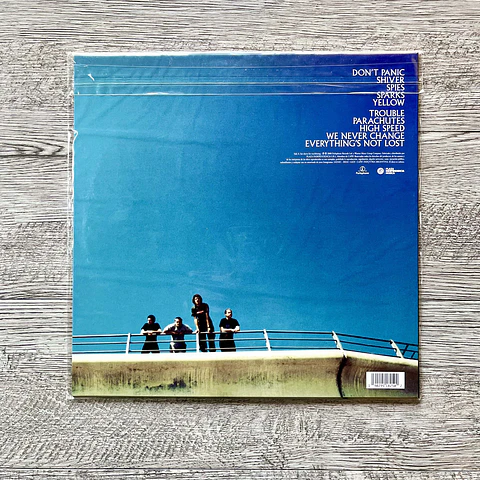 Coldplay Parachutes Vinilo