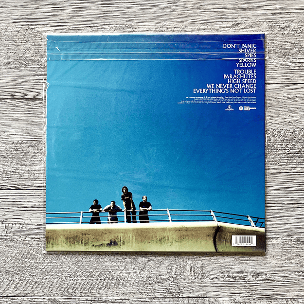 Coldplay Parachutes Vinilo 2