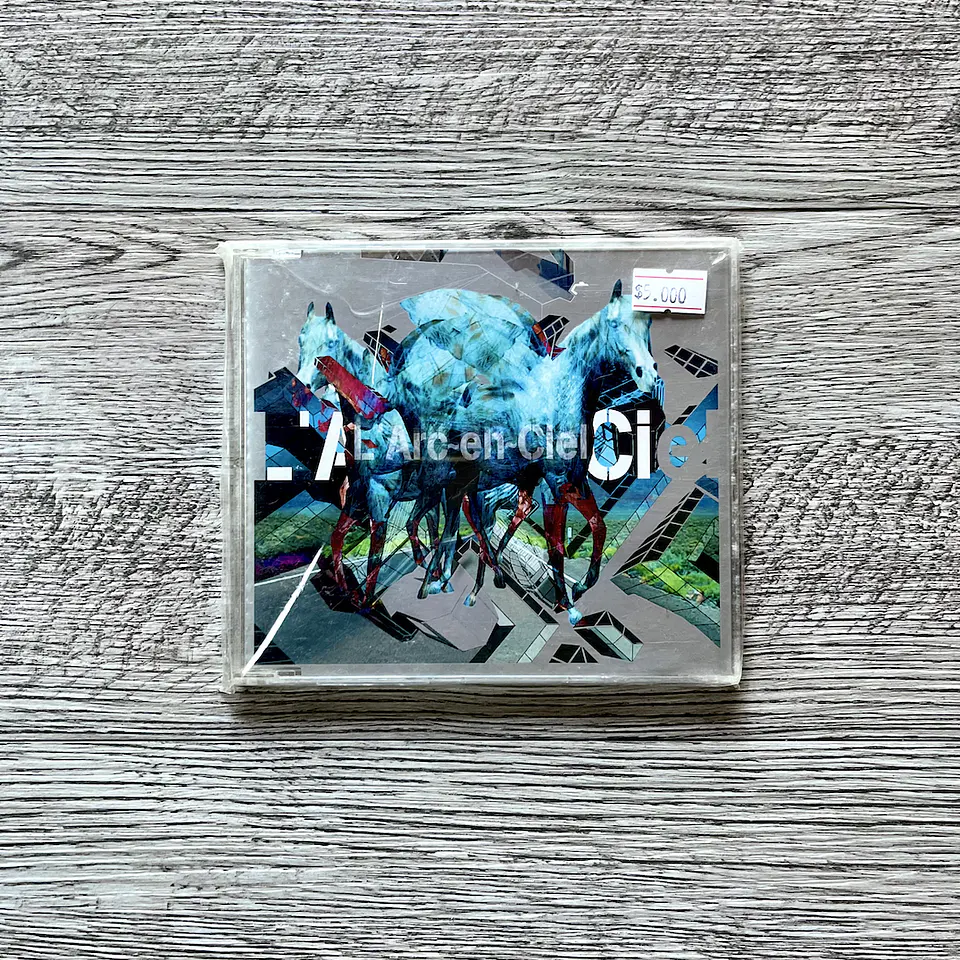 CD L'Arc-en-Ciel Jiyū e no shōtai Single 1